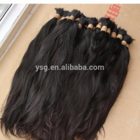 100% indian hair material from manufacturing company raw temple hair bulk