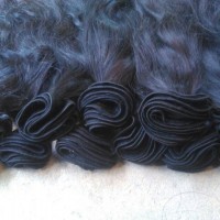 Wholesale factory price Hair one donor high quality virgin purvian hair bundles from Lucky Hairs